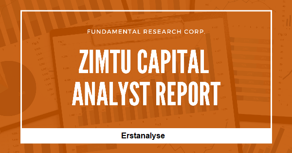 Analystenreport über Zimtu Capital...