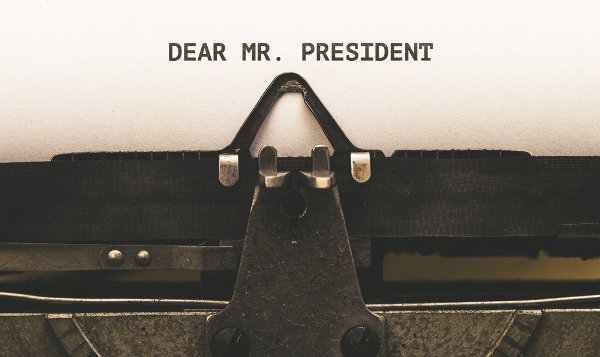 An open letter to the President of the US, Mr. D...