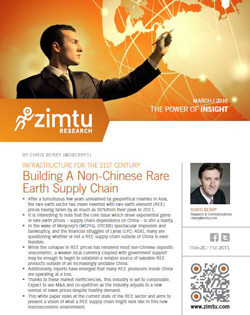 Chris Berry ponders a non-Chinese rare earths su...
